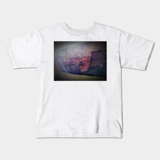 Lines On  The Water Kids T-Shirt